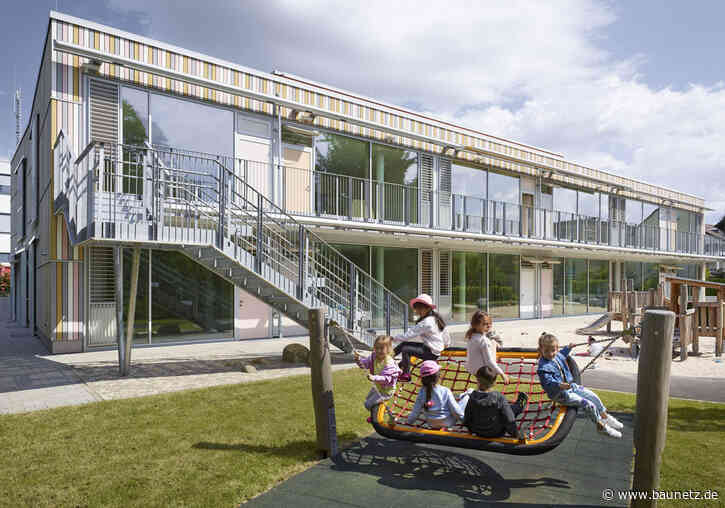 Vanille, Erdbeer, Pistazie
 - Kita in Frankfurt am Main von Bolles+Wilson