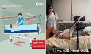 Dream job? European Space Agency is paying 12 volunteers £15,600 to spend two months lying in BED