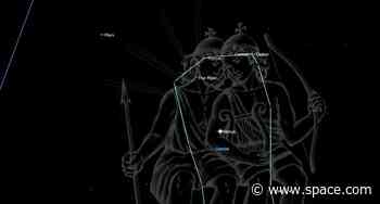 See the crescent moon have a close encounter with Mars tonight