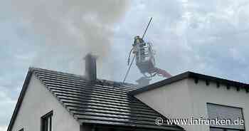 Sommerach: Brand in Wohnhaus führt zu Feuerwehr-Großeinsatz - "dichter Qualm"