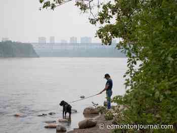 Edmonton weather: Smoke lingers after welcome rainfall in areas around the city