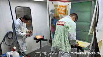 Einblick ins Handwerk: Altensteiger Schüler sägen und schweißen