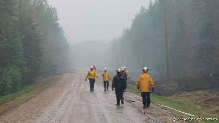 Number of wildfires in Alberta drops over cooler, wet long weekend