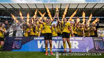 Vice-captain led Watford out and lifted trophy with Ward