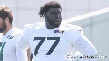Mekhi Becton wants to move back to left tackle, blames Jets for knee injury after 'forced' to play right side