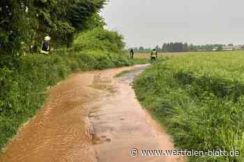 Wie der Kreis Höxter das Unwetter erlebt hat