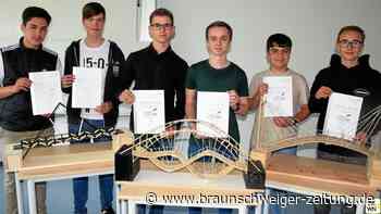 Gifhorner Schüler sind als Modellbrückenbauer erfolgreich