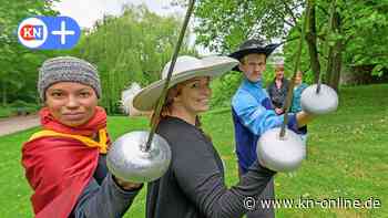 Reiten, fechten, spielen: Das neue Werftpark-Theaterstück spielt Musketierz im Park