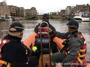 York: woman rescued from water after incident in Ouse Bridge