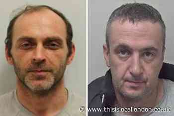 Two men jailed after series of east London armed robberies