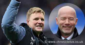 Alan Shearer leads former Newcastle United players and staff hailing Champions League qualification