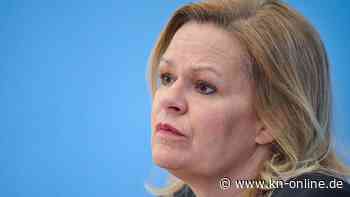 Flüchtlingspolitik: Faeser gegen stationäre Grenzkontrollen zu Polen und Tschechien