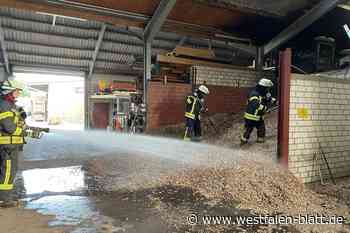 Brand auf dem Hof Schierenbeck in Werther-Isingdorf