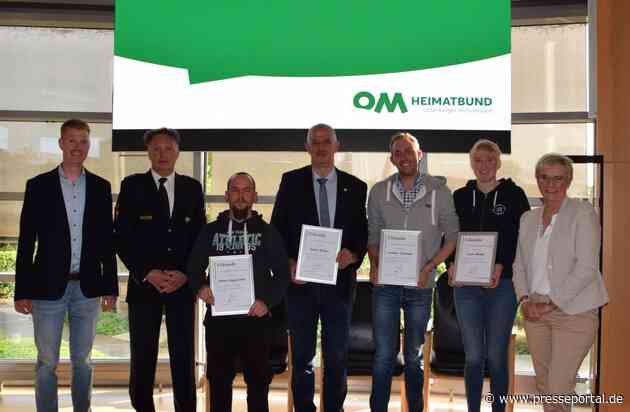 POL-CLP: Polizeiinspektion Cloppenburg/Vechta und Heimatbund Oldenburger Münsterland ehren besondere Fälle der Zivilcourage aus dem Jahr 2022