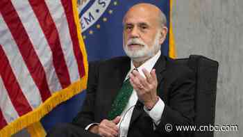 Former Fed Chair Ben Bernanke says there's more work ahead to control inflation