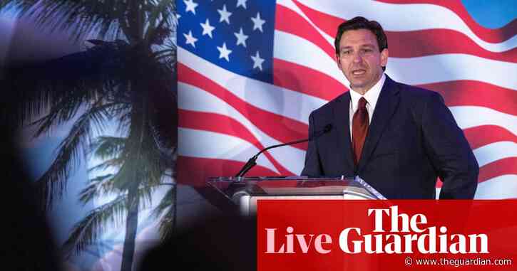 Ron DeSantis ‘to announce presidential run on Twitter with Elon Musk’ – live