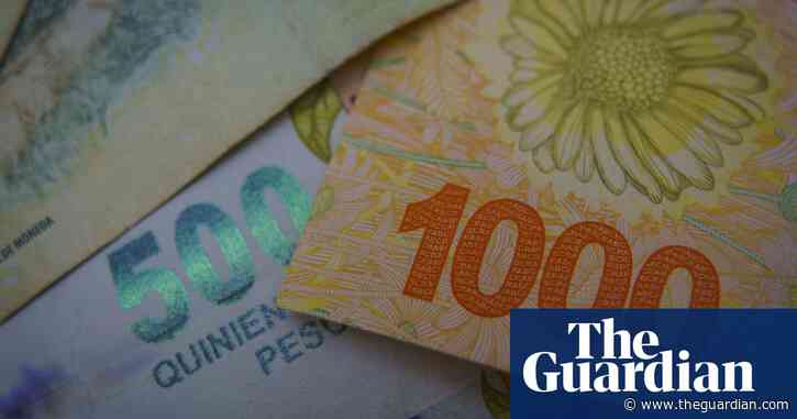 Highest-denomination bill in Argentina is now the 2,000-peso note, worth $4