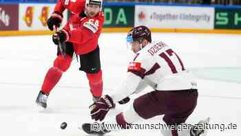 Niederlage für Schweiz - Gastgeber Lettland im Viertelfinale