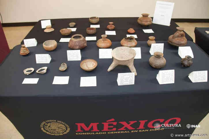 Two San Diego Collectors Surrendered 65 Archaeological Objects to Mexico