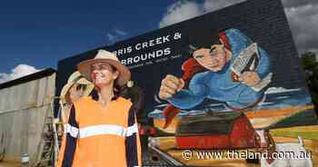 Mural celebrates rural township's contributions to cinematic history