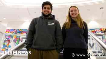 Watch what school in an empty shopping mall looks like