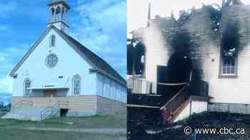Historic northern Alberta church badly damaged in suspicious fire