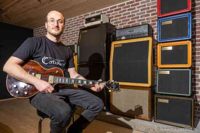 Bornemse architect, meubelmaker en bouwer van luidsprekers heeft zelfs Britse metalband Judas Priest als klant