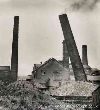 One down, three to go as Darwen chimney came crashing down