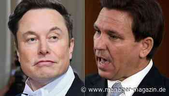 DeSantis will im Interview mit Musk Präsidentschafts-Kandidatur verkünden