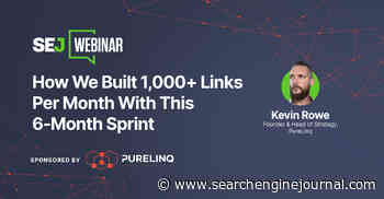 How We’ve Built Over 1,000 Links Per Month With This 6-Month Sprint via @sejournal, @hethr_campbell