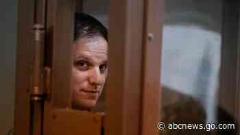 Russia extends detention of US journalist Evan Gershkovich by 3 months