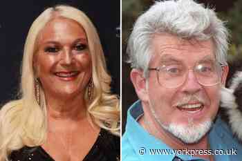 Vanessa Feltz says Rolf Harris groped her on live TV