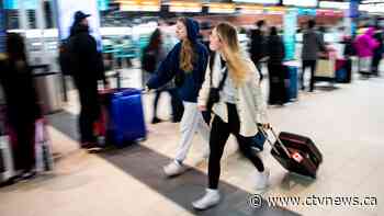 Number of overseas visitors to Canada nearly doubled from last year, reaching 281,400 in March