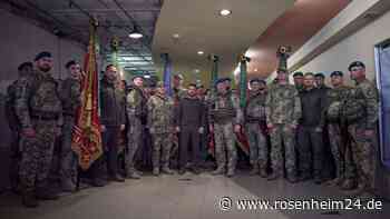 Ukrainische Gegenoffensive: Kiew präsentiert Spezialeinheiten