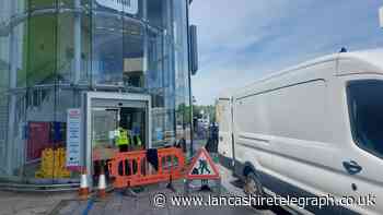 Water restored to market following burst pipe at shopping centre