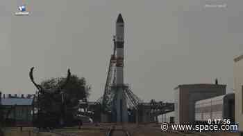 Watch Russian cargo craft launch toward space station today