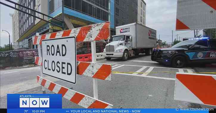 Atlanta city officials provide update on Midtown crane collapse