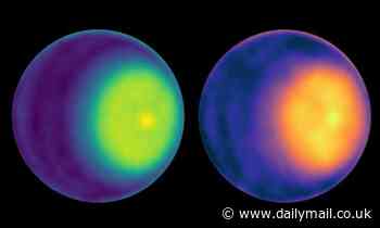 NASA spots a swirling cyclone at Uranus' north pole for the first time