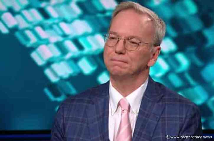 Eric Schmidt: AI Poses Existential Threat To People