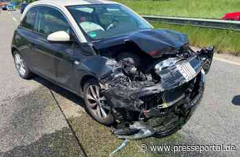 POL-PDLD: Autobahnunfall mit glimpflichem Ausgang
