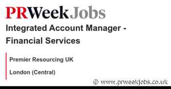 Premier Resourcing UK: Integrated Account Manager - Financial Services