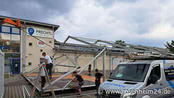 Aiblinger Supermarkt zieht in ein Zelt um: Droht jetzt ein Parkplatz-Chaos?