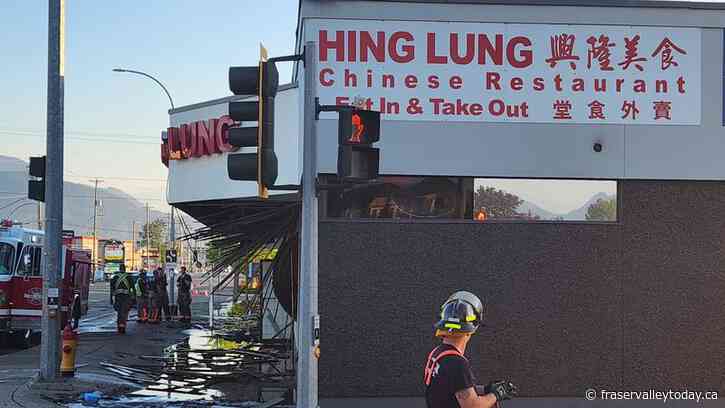 Chilliwack RCMP looking to ID single suspect involved in Hing Lung fire