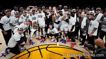 Here's the NBA Finals schedule featuring the Nuggets