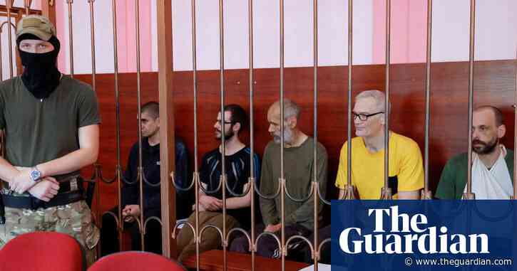 Three British men among foreigners to be tried by Russia for fighting with Ukraine