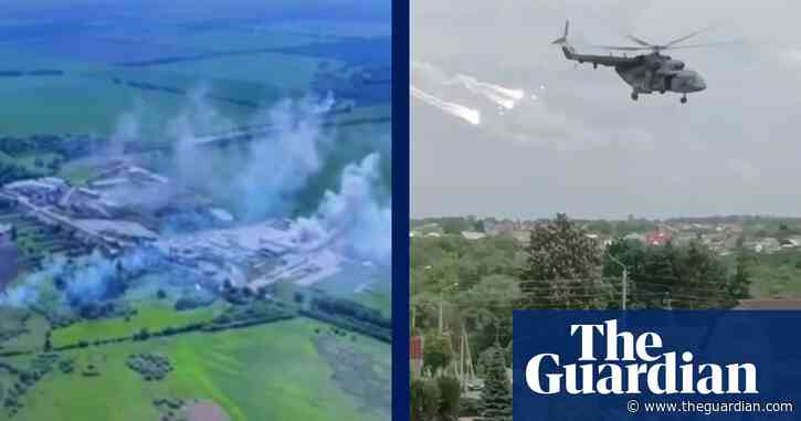 Anti-Putin militia claims to have captured Russian border town – video