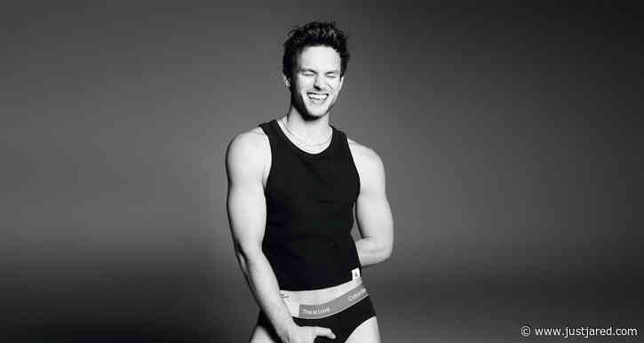 Brandon Flynn Poses in His Underwear for Calvin Klein's 2023 Pride Campaign!