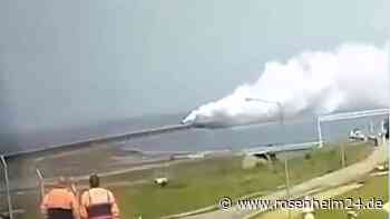 Rauch über der Krim-Brücke: Russland bestreitet neuen Angriff der Ukraine auf Infrastruktur