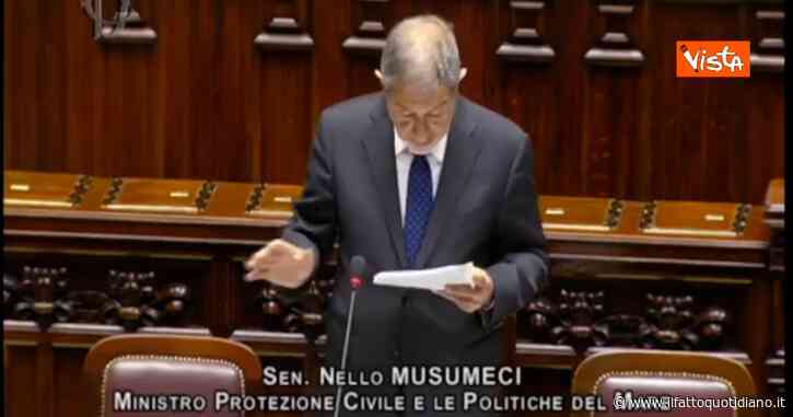 Alluvione Emilia-Romagna, Musumeci ricorda le vittime alla Camera: l’applauso dell’Aula – Video