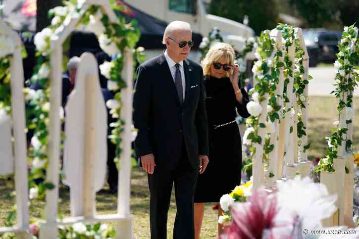 President Biden marks 1 year since Uvalde school shooting